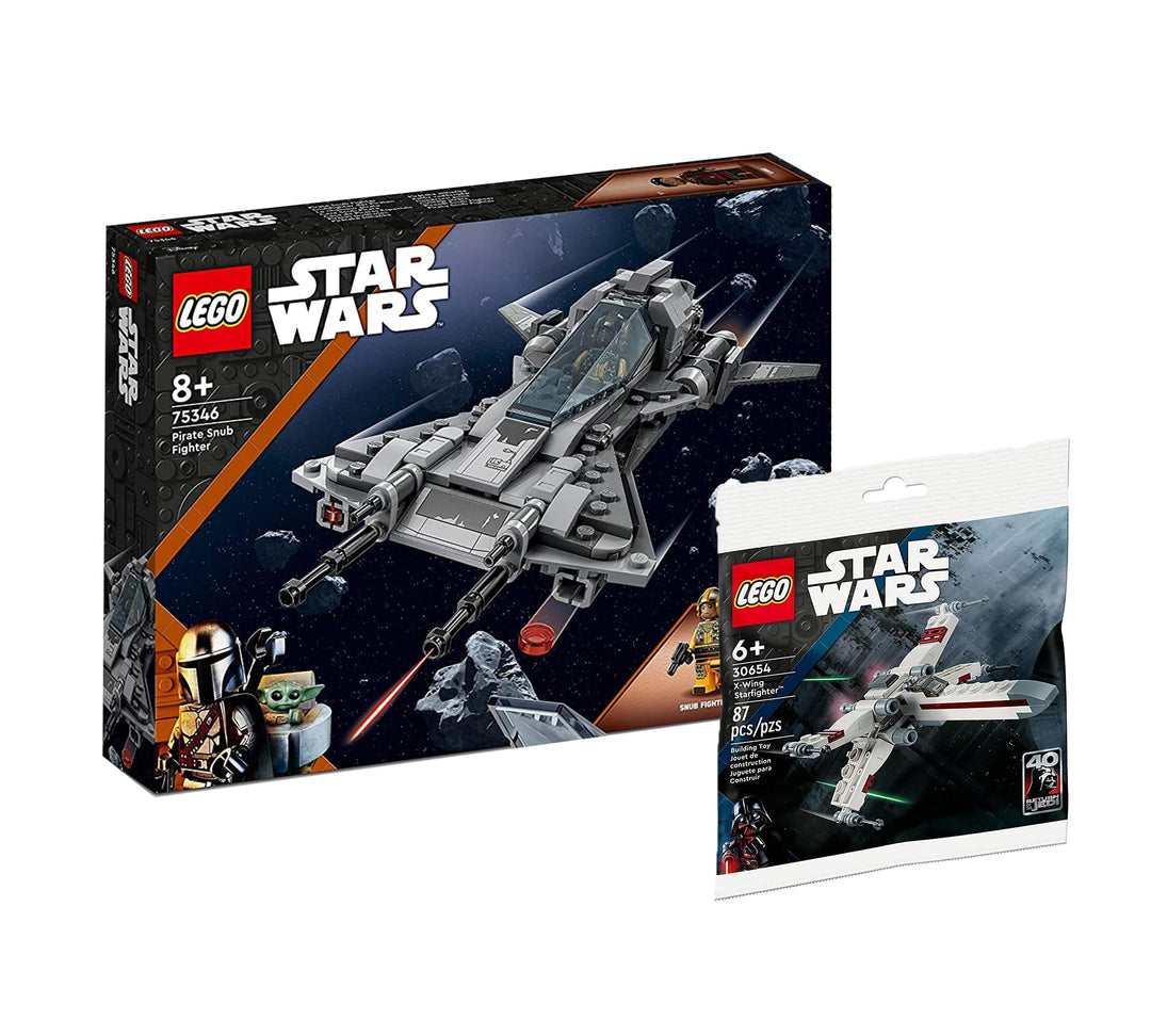 Lego Star Wars Set: Lego 75346 Star Wars Snubfighter der Piraten Set + 30654 Polybag - X-Wing Starfi