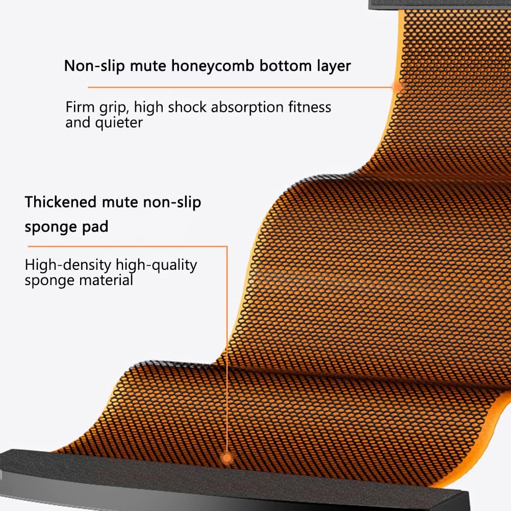 Boxwizard Slide Board mit Endstoppern Extreme Slide Board Schiebeschuhen Schuhüberzug Slimming Exerc