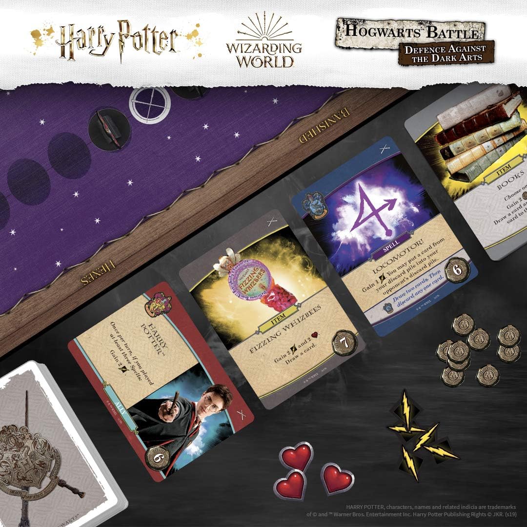 USAopoly - Harry Potter: Hogwarts Battle - Defence Against The Dark Arts - Board Game, Harry Potter: