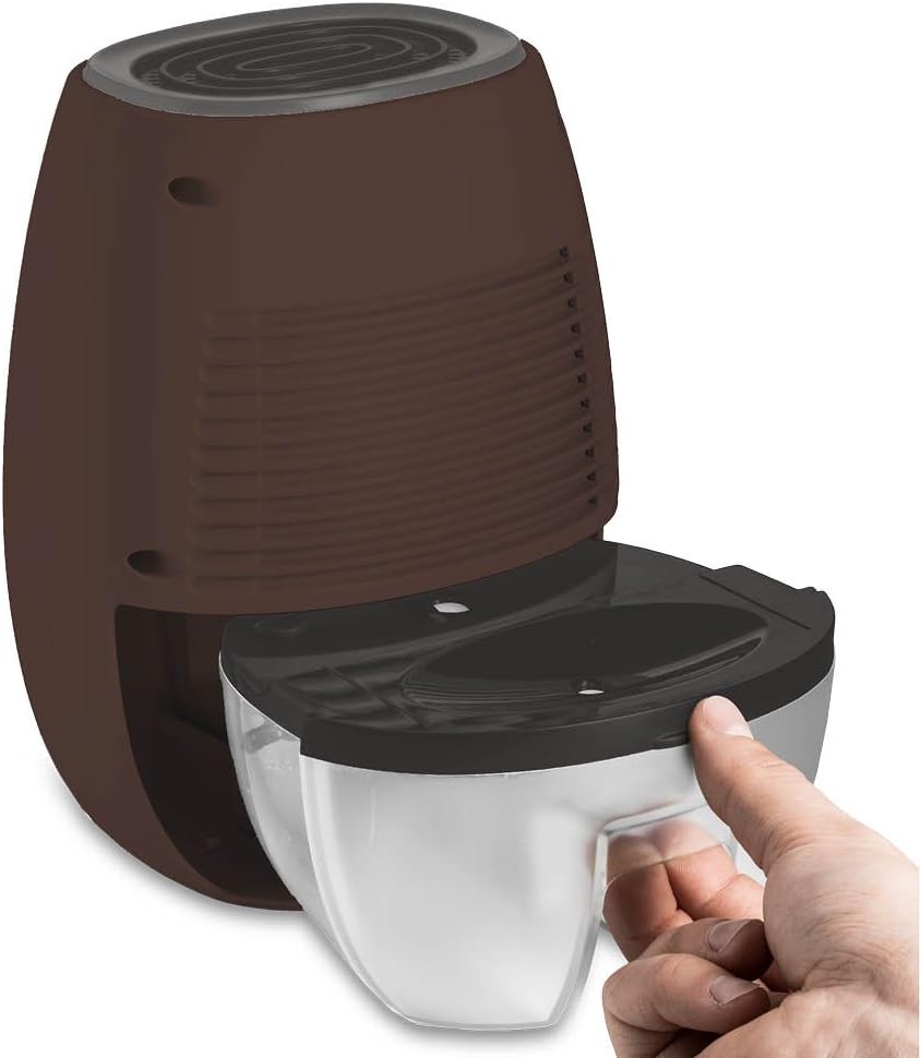 TROTEC Luftentfeuchter elektrisch TTP 1 E – Leistung 0,22 L/Tag – 5 m² / 12,5 m³ – Raumentfeuchter b