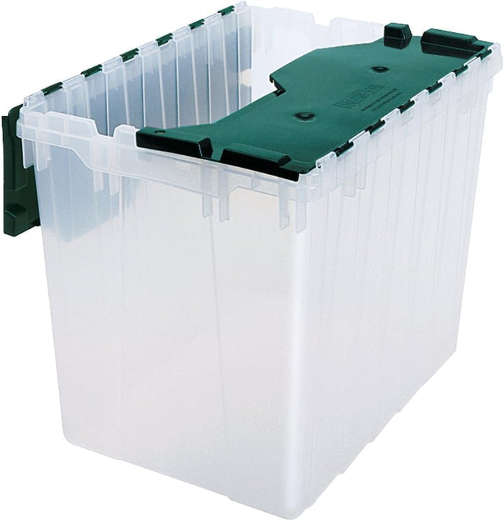 akro-mils 66486 cldbl 12-gallon Kunststoff Aufbewahrungsbox keepbox mit angesetztem Deckel, 21–1/2 v
