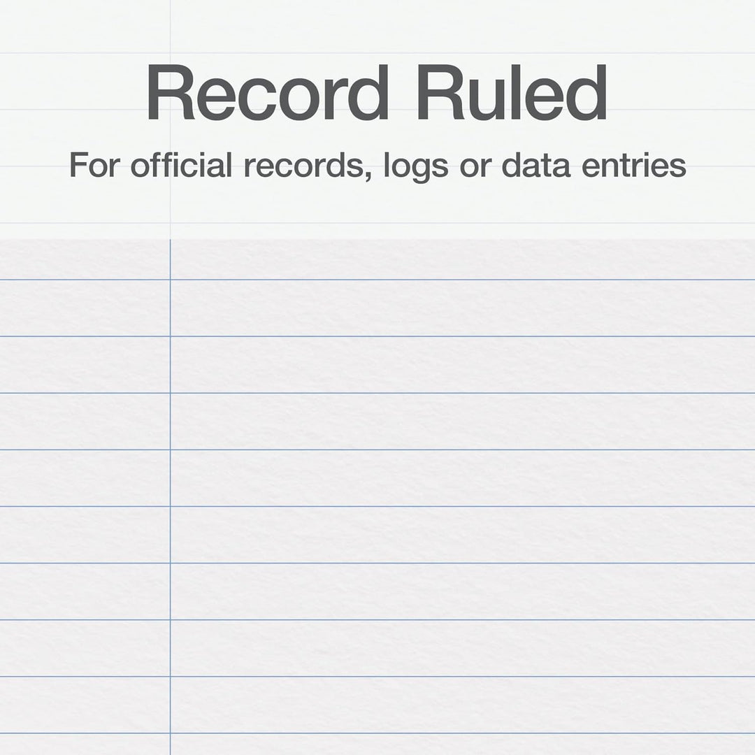 boorum & Allen Pease Record Book Karteikarte, liniert 300 Pages schwarz/red 300 Pages Karteikarte, l