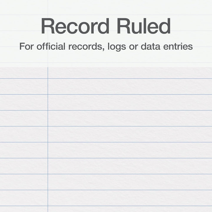 boorum & Allen Pease Record Book Karteikarte, liniert 300 Pages schwarz/red 300 Pages Karteikarte, l