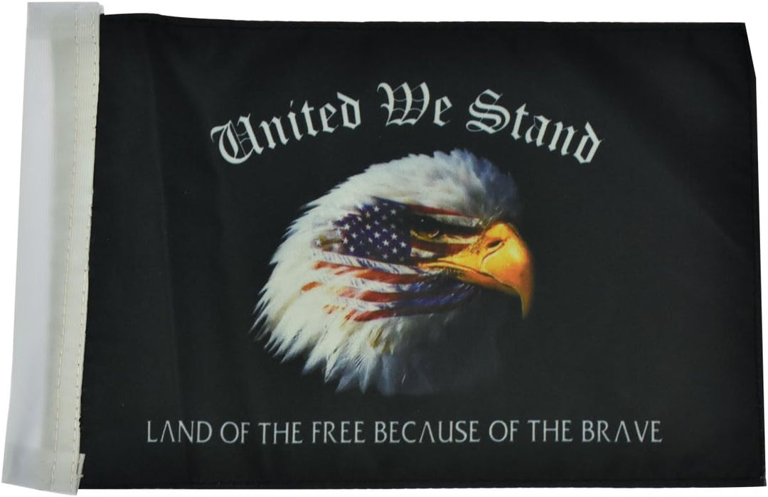 Motorrad Hinten Seite Gepäck Rack Mount Flagge Pole für Harley Sportster XL Touring Road King Glide