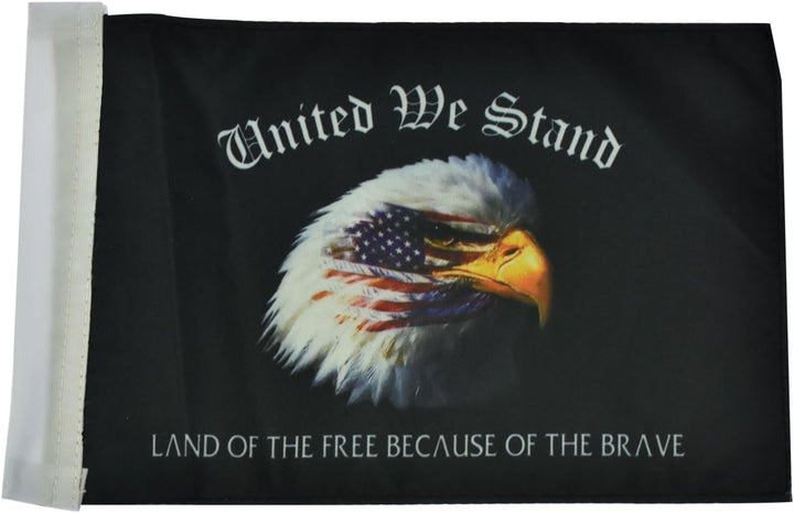 Motorrad Hinten Seite Gepäck Rack Mount Flagge Pole für Harley Sportster XL Touring Road King Glide