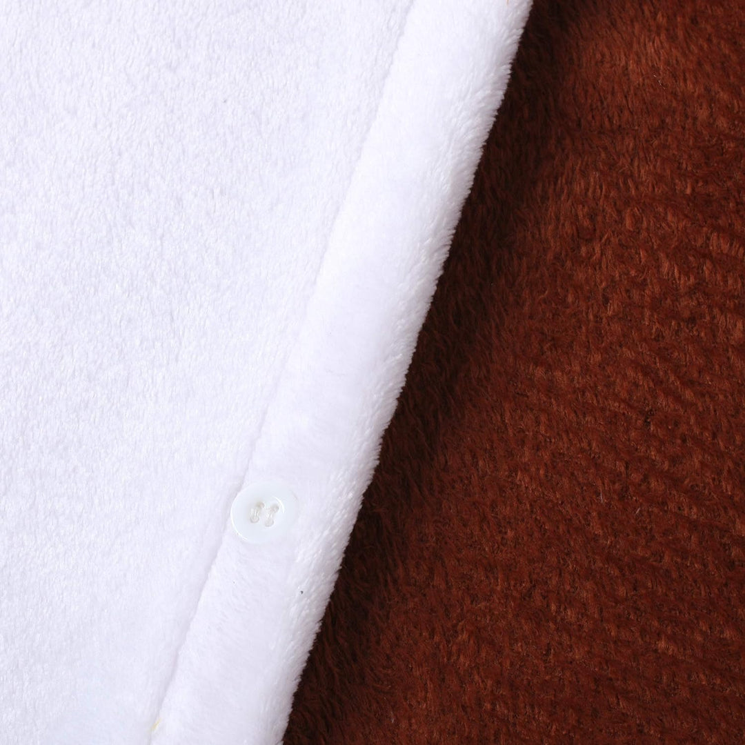 Katara 1744 (30+ Designs) Pferde-Kostüm Pony braun, Unisex Onesie/ Pyjama-Qualität für Erwachsene &