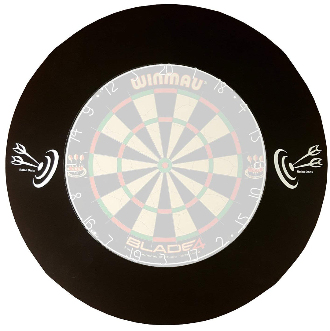 roleo Dart Catchring Auffangring Surround schwarz Darts