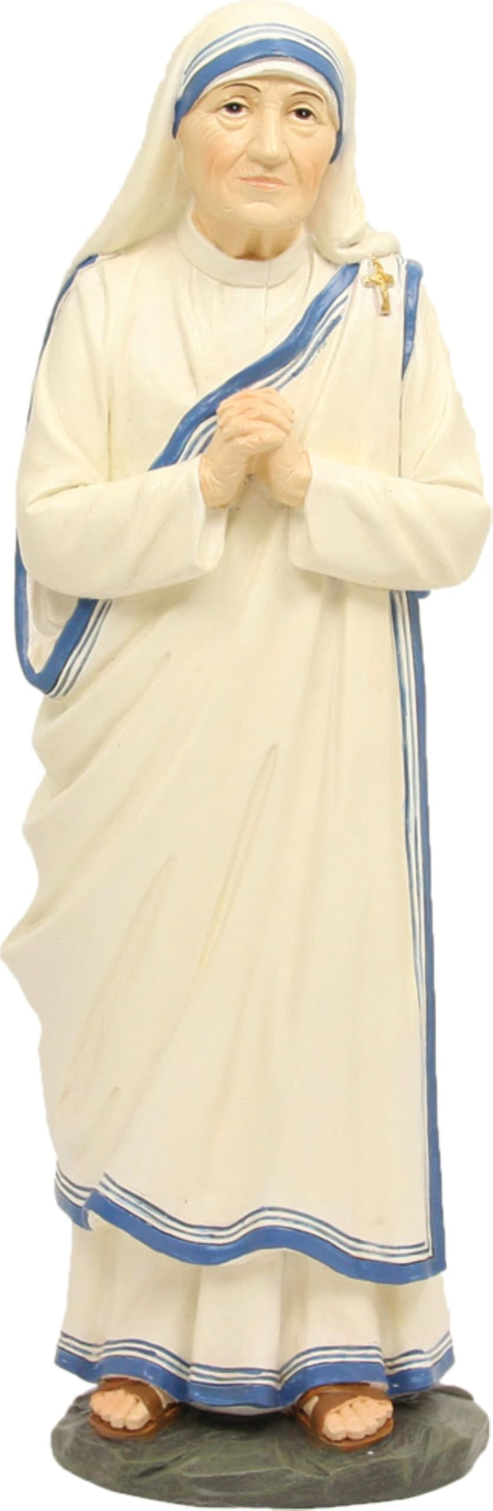 FADEDA Hlg. Mutter Teresa/Höhe:28 cm/handbemalt/detailgetreue Krippen Figuren - Weihnachten Tisch De