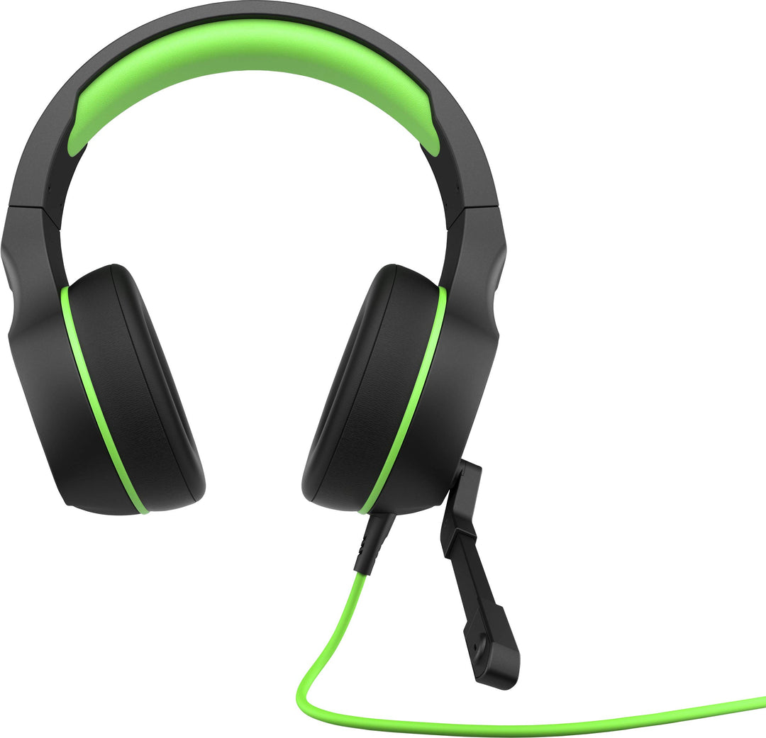 HP Pavilion 400 (4BX31AA) kabelgebundenes Gaming Headset, schwarz/grün
