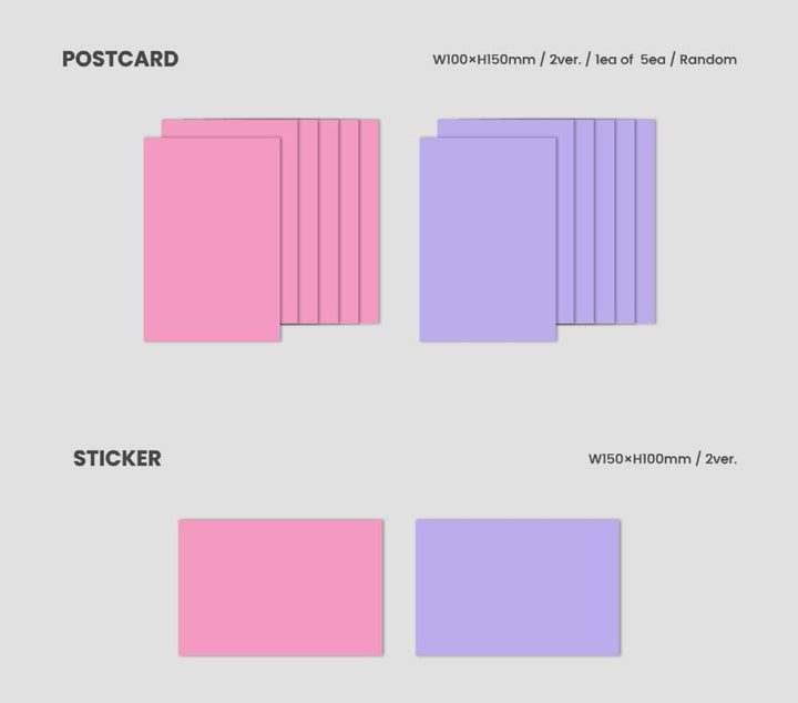 woo!ah! - 4th Single Album [Pit-a-Pat] CD+Folded Poster (Patter ver, 1 Folded Poster) Patter Ver, +