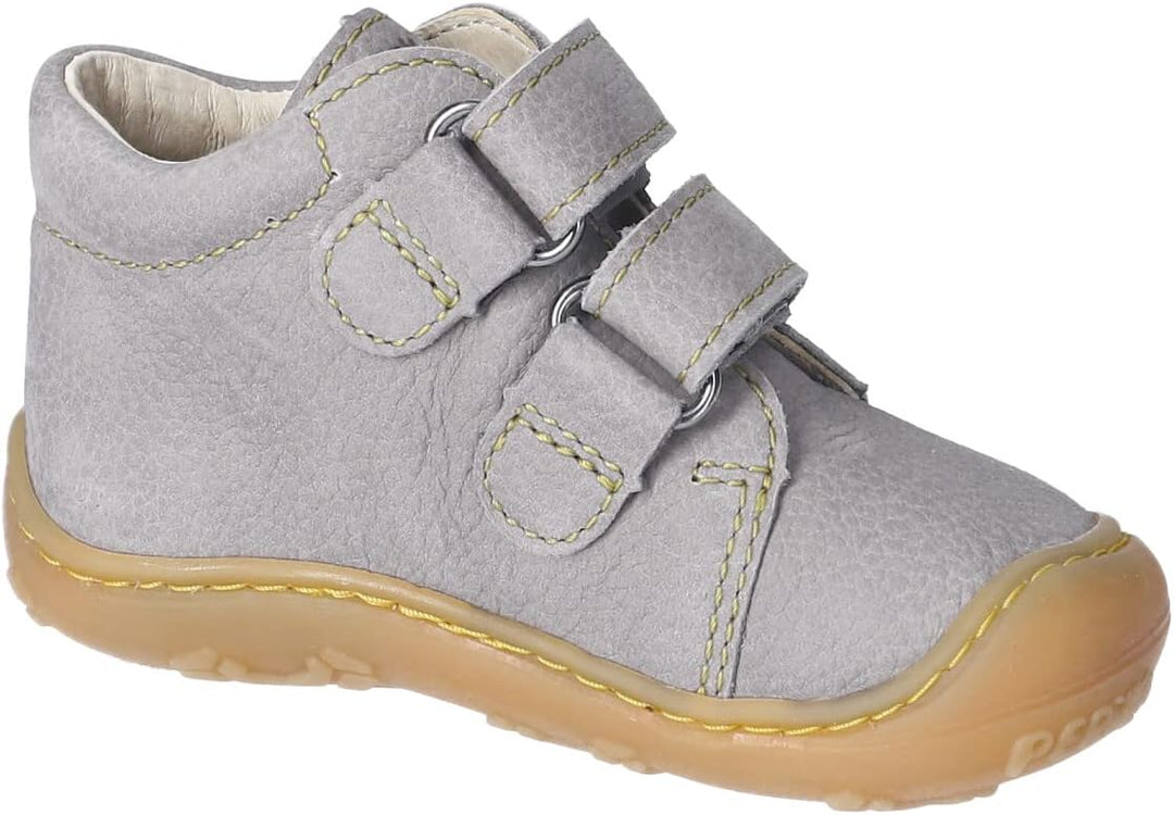 PEPINO Ricosta Mädchen und Jungen Stiefel Chrisy,Kinder Boots,WMS:Mittel,terracare, Grau 450