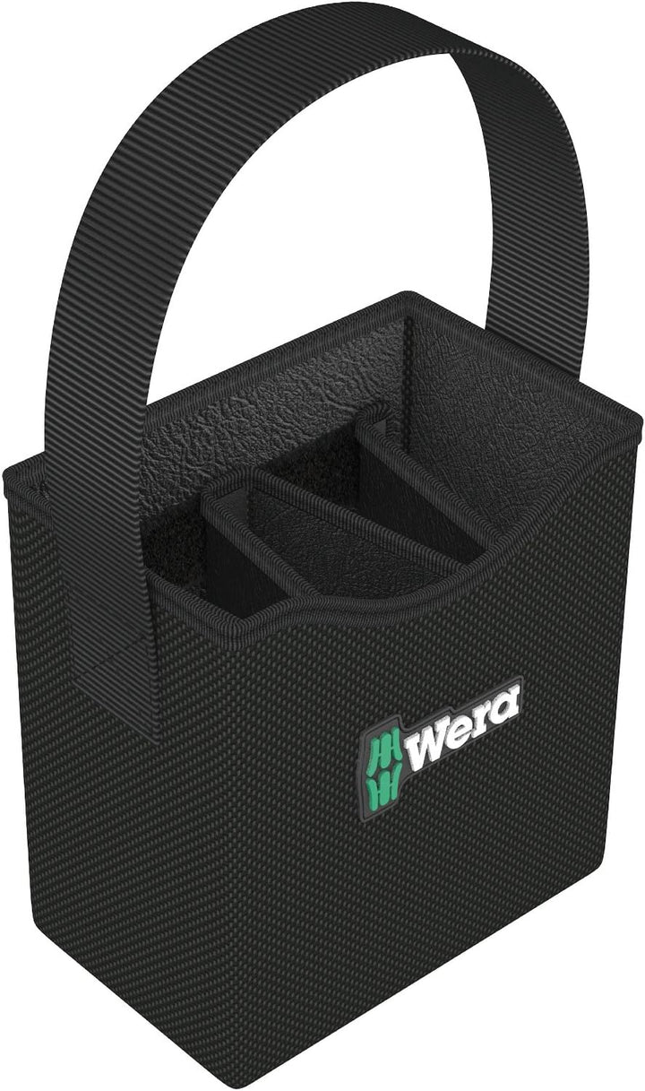 Wera 05004357001 2go 2 XL Werkzeug-Container & 2go 4 Köcher, 165 x 105 mm, 1 Stück, 05004353001 Wera