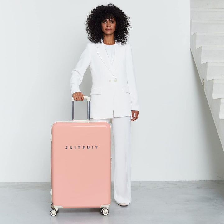 SUITSUIT Koffer Gross 76 cm - Hartschalen Reisekoffer mit Rollen - TSA-Schloss - 94 L - Fabulous Fif