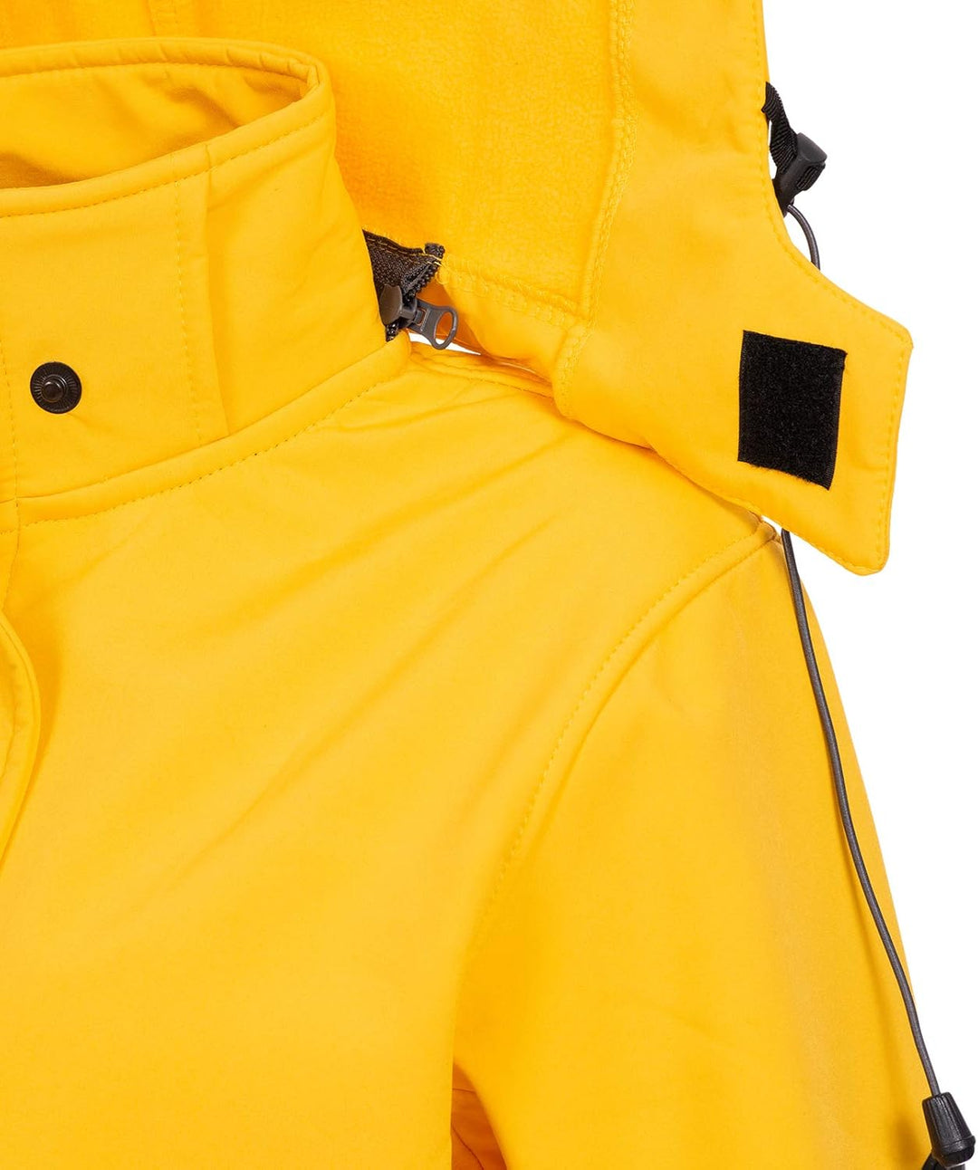 Damen Softshell Jacke Mantel Outdoor-Mantel D-423, XS Gelb