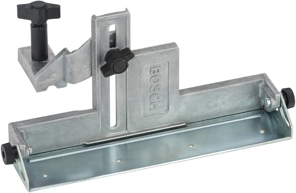 Bosch Professional 1x Parallel- und Winkelanschlag (mit 45°-Einstellung, Zubehör für Hobel)