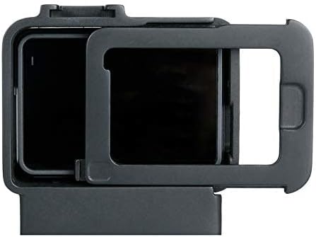 HAFOKO Hero 7 Vlogging-Käfig mit Kalter Schuh Adapter für Mikrofon, LED-Videoleuchte und 3.5mm Mikro