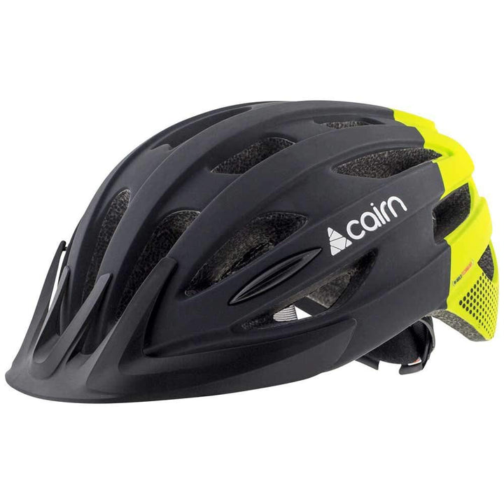Cairn Fusion Helm, 10 Schwarz, Neon, L (59/62)