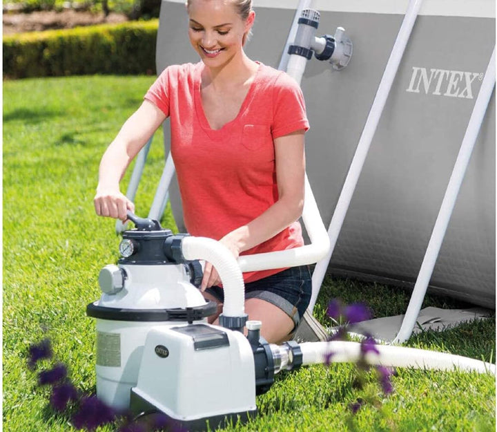 Intex Krystal Clear Sandfilteranlage 4,5 m³ für Pools bis 18.000l 26644