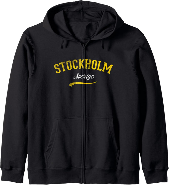 Stockholm Schweden Schwedenurlaub Skandinavien Sverige Kapuzenjacke
