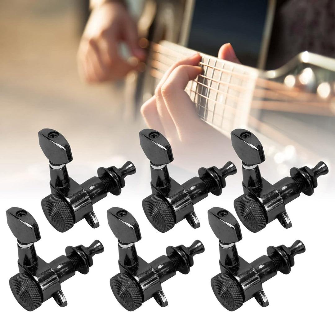 Gitarren-Stimmwirbel mit Arretierung, Locking Guitar String Tuning Pegs Saite sperren Versiegelte St