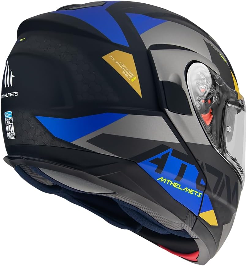 MT HELMETS ATOM SV W17 A2 MATT GRAY