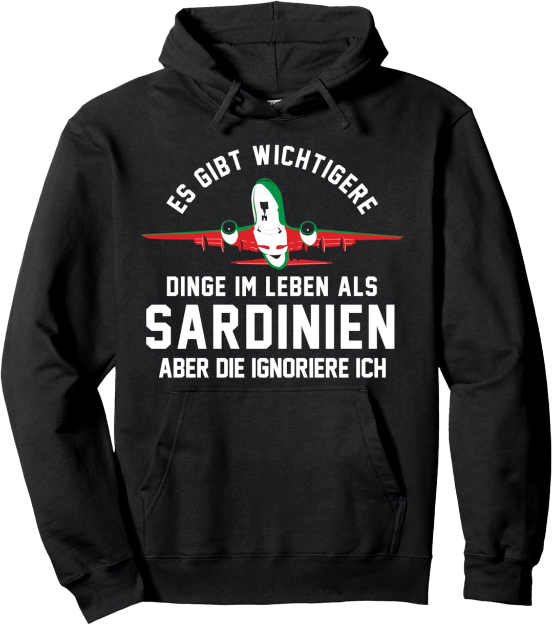 Sardinien Sardegna Italien Insel Urlaub Reise Sommer Lustig Pullover Hoodie