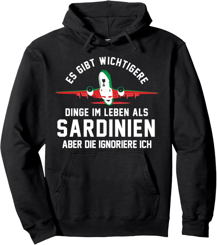 Sardinien Sardegna Italien Insel Urlaub Reise Sommer Lustig Pullover Hoodie