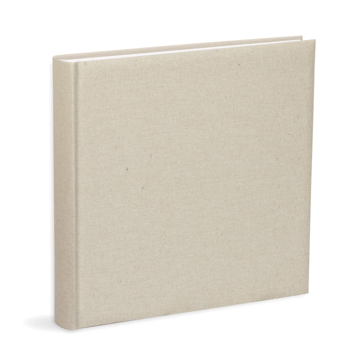 Mareli 31 x 31 cm Einband aus Leinenstoff 80 Seiten mit Seidenpapier Ecru