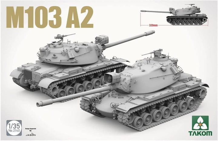 TAKOM 2140 U.S. amerikanischen M103 A2 Massstab 1:35 Modellbau