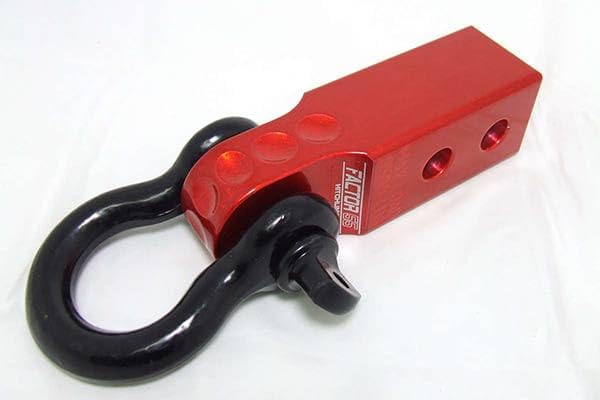 Factor 55 00020-01 HitchLink 2.0 Receiver-Bügelhalterung, Rot Rot/Ausflug, einfarbig (Getaway Solids