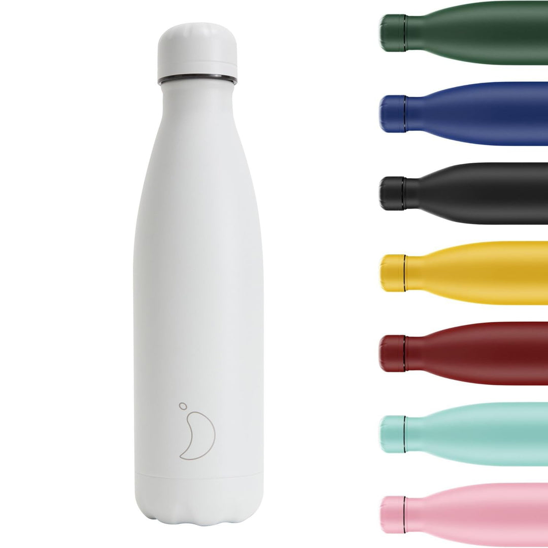 Chilly's Original Trinkflasche - Isolierflasche aus Edelstahl, Wiederverwendbare Thermoflasche für h
