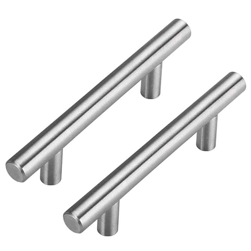 goldenwarm 20 Stück Schrank Schublade Türgriff Stangengriff LS201BSS192 Bohrlochabstand 192mm Edelst