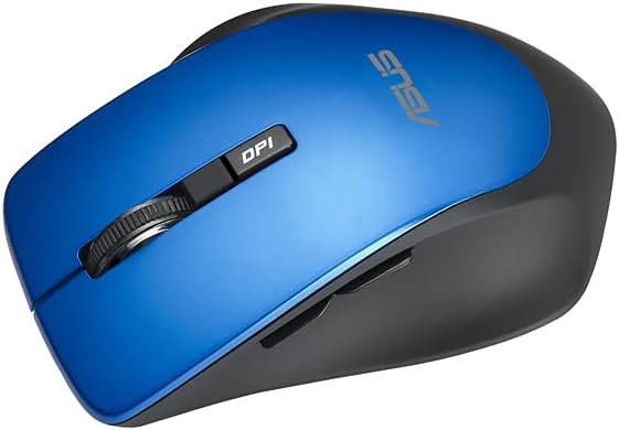 Asus WT425 Optische Maus (wireless, USB) blau, Blau