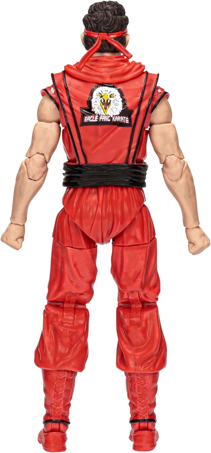 Hasbro Power Rangers x Cobra Kai Lightning Collection Figur Morphed Miguel Diaz Red Eagle Ranger 15