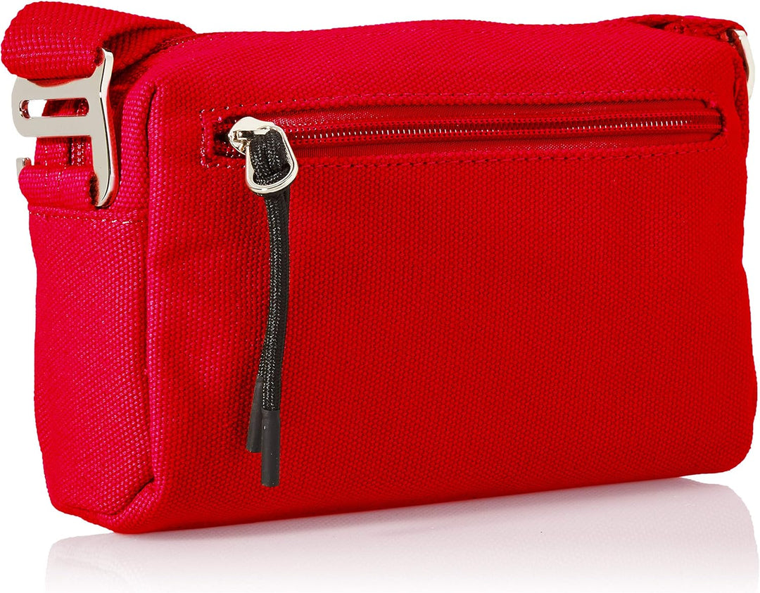 Denim TOM TAILOR bags LIA Damen Umhängetasche S, dark blue, 19x6x12 Fuchsia, Fuchsia