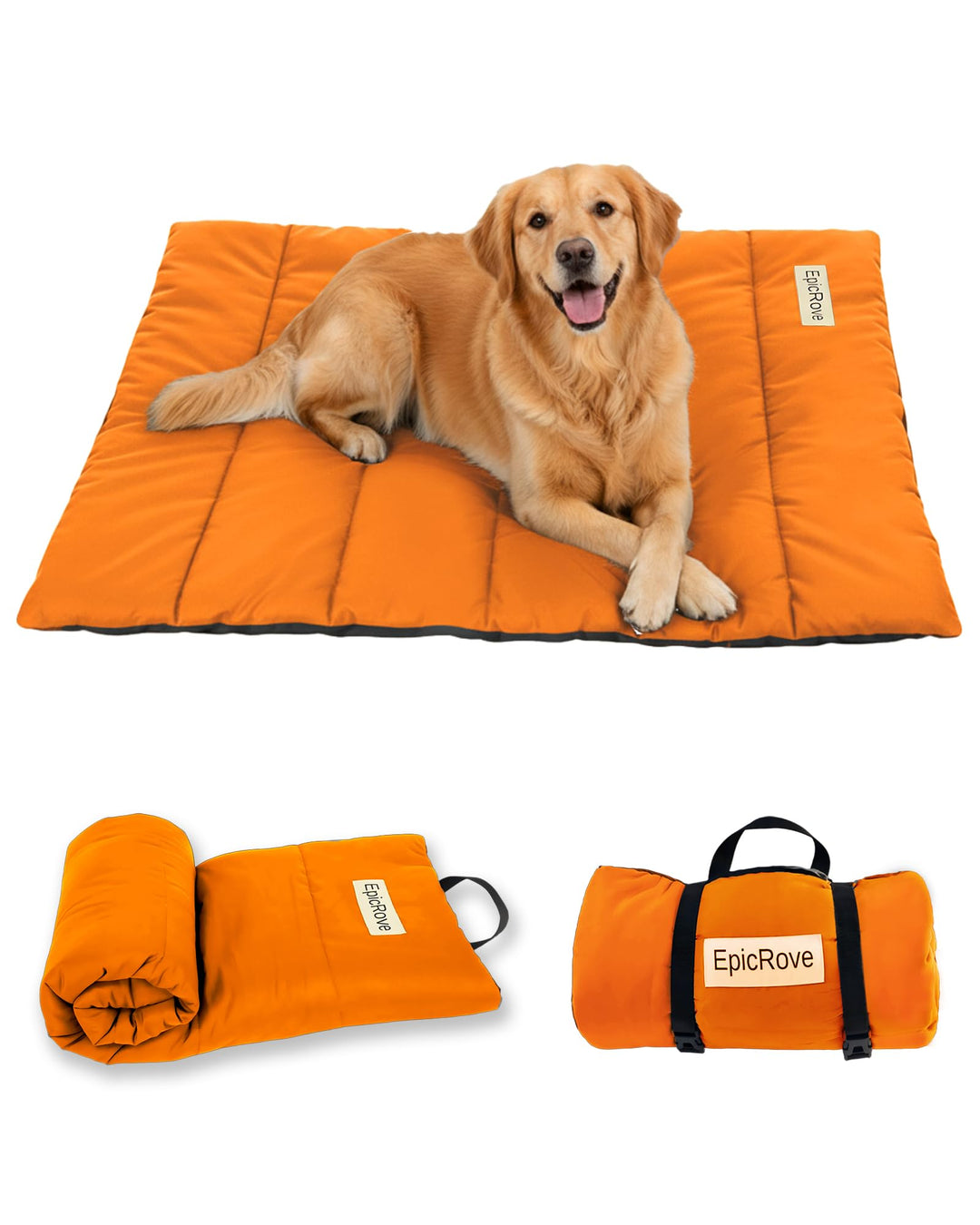 Hundedecke für unterwegs wasserdicht – rutschfeste Hundematte 110×68cm, waschbar Hundebett – Outdoor