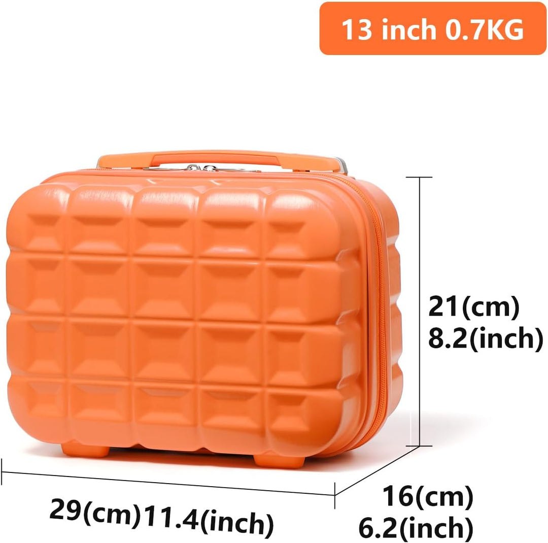 KONO Hartschale Kosmetikkoffer Beautycase Klein Beauty Case Hartschale ABS Handgepäck Gepäck-Sets fü
