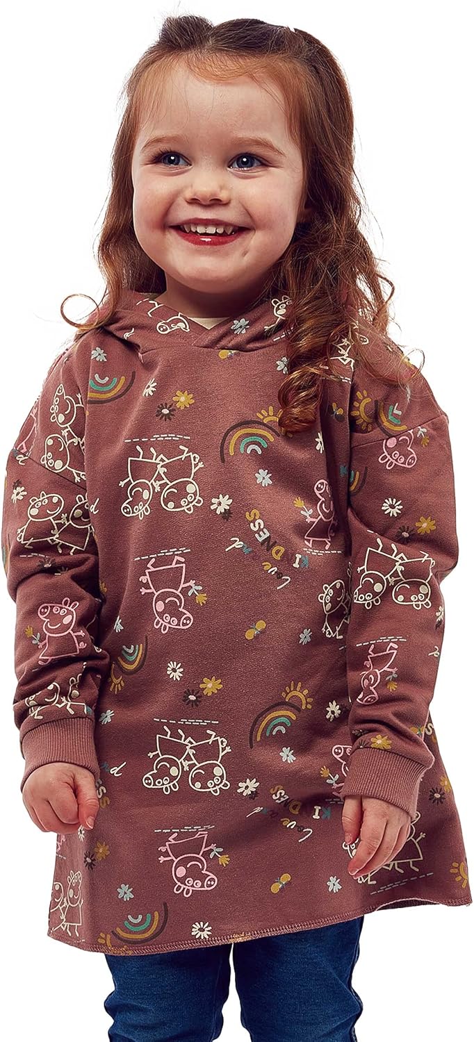 Peppa Pig Mädchen Hoodie 98 Rosa, 98 Rosa