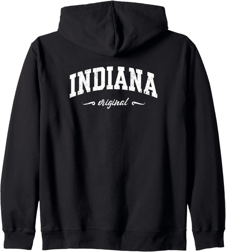 Indiana Indiana State Fanartikel Souvenir Kapuzenjacke