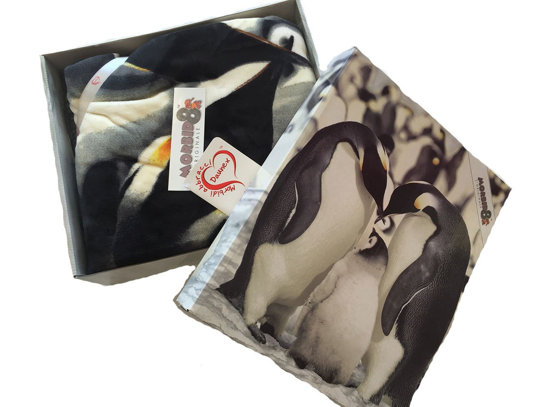 Daunex Kuscheldecke 130 x 160 Art. Penguins 1000 g