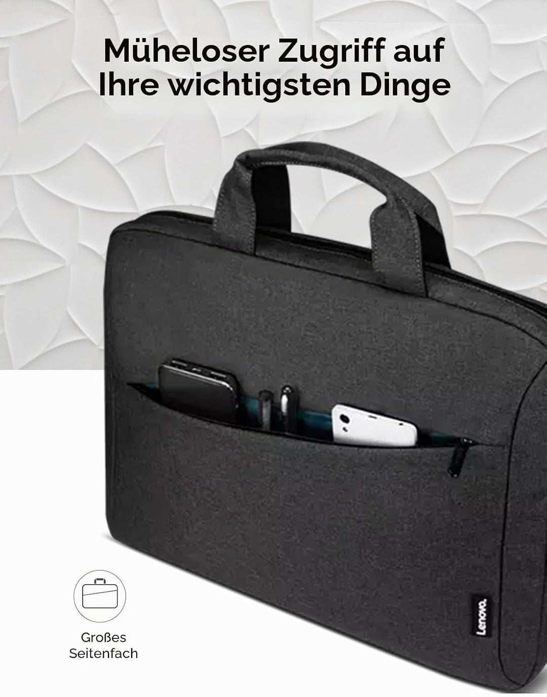 Lenovo ThinkPad Bluetooth Silent Mous, Nicht anwenden. &amp; [Tasche] 15,6 Zoll Casual Topload Laptop Ta