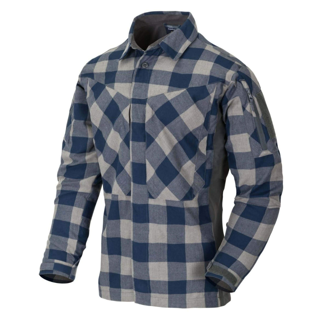 Helikon-Tex MBDU Flannel Shirt Hemd - Slate Blue XS Mehrfarbig, XS Mehrfarbig