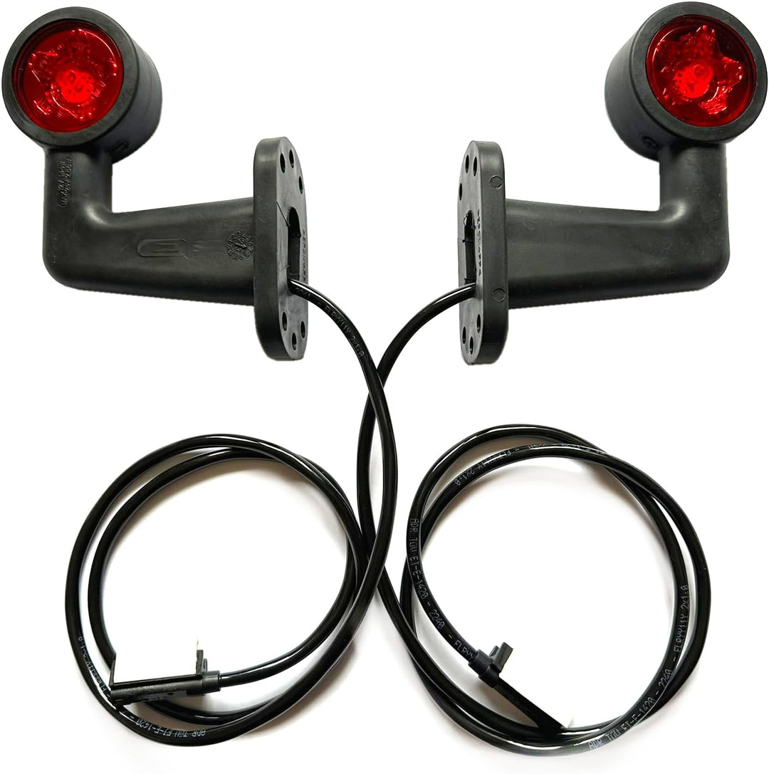 Anhängerbeleuchtung SET LED Rückleuchten Umrissleuchten Kabel 5,6m für LKW PKW Anhänger Trailer