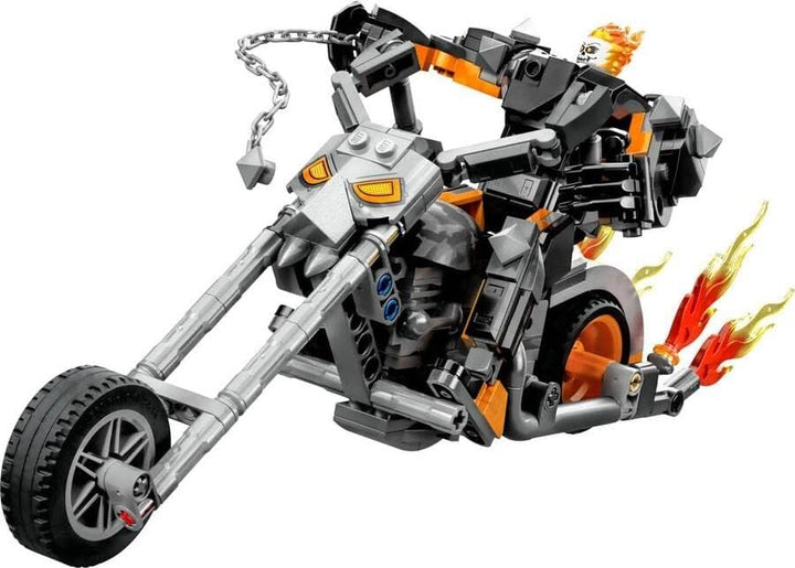 LEGO 76245 Marvel Ghost Rider mit Mech & Bike, Superhelden Motorrad Spielzeug zum Bauen mit Kette un