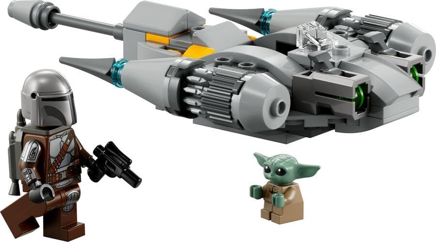 LEGO 75363 Star Wars N-1 Starfighter des Mandalorianers – Microfighter Mikro-Bauspielzeug, Das Buch