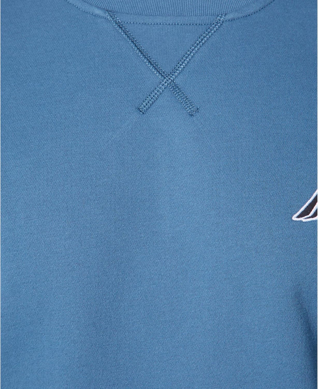 Nautica Herren Basic Crew Neck Fleece Sweatshirt S Blauer Stern, S Blauer Stern
