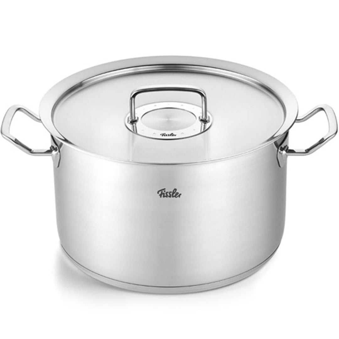 Fissler Original-Profi Collection / Edelstahl-Kochtopf (Ø 28 cm, 10 L) Töpfe inkl. Metall-Deckel, In