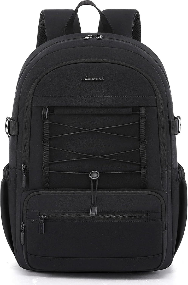 LOVEVOOK Laptop Rucksack Damen, 17,3 Zoll Schulrucksack Teenager Mädchen Schultasche Wasserdicht Tra