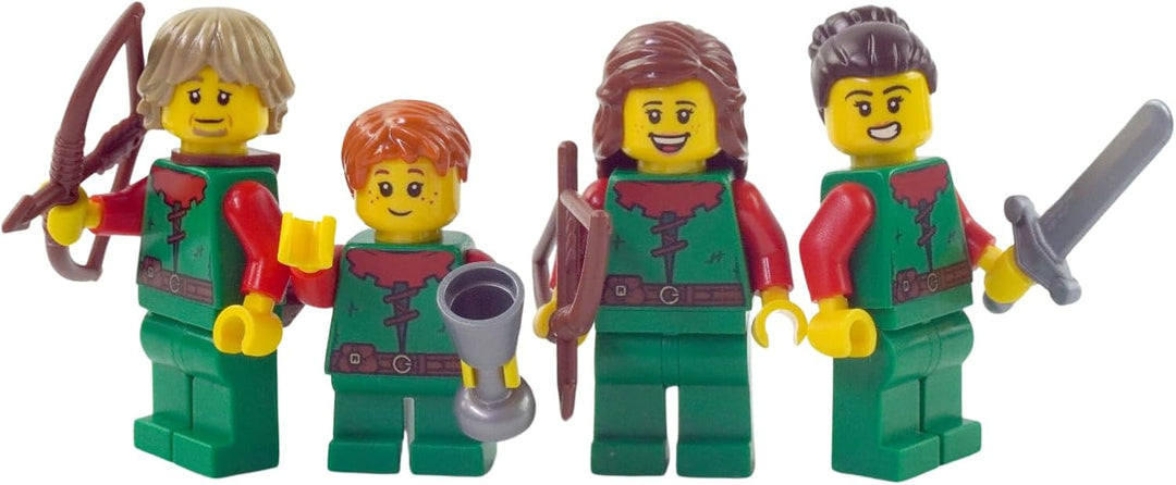 LEGO Ritter Minifiguren Waldläufer, Forestmen (Waldläufer)