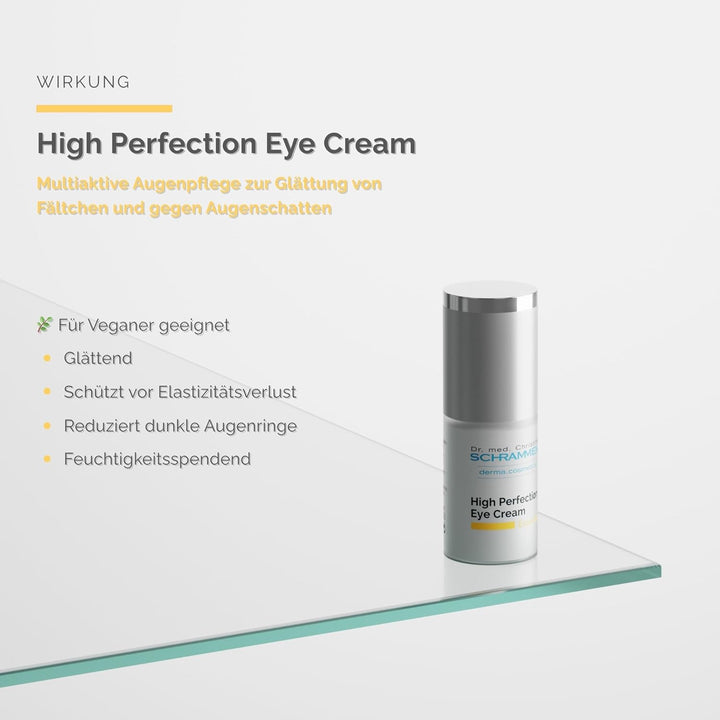SCHRAMMEK High Perfection Eye Cream, 1 x 15 ml